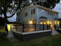 Rampe en aluminium de haute qualité Reilbu pour terrasse, jardin, balcon, escalier