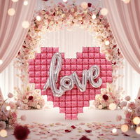 Ballons en aluminium géants de 42 pouces pour la Saint-Valentin, décoration de mariage, ballons en aluminium pour fête