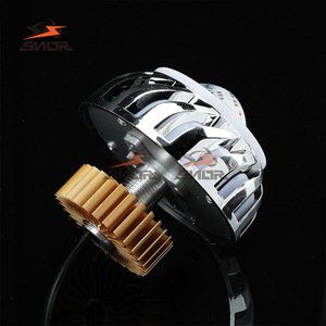 SNOR Moto Lumières <span class=keywords><strong>Diable</strong></span> Ange Oeil Ouverture LED Phare Oeil Multicolore Laser Phare Phare - Product Image 2