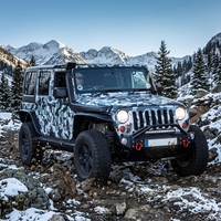 SJWJKA 4x4 Air Ram système d'admission accessoires tuba tuba tout-terrain pour Jeep JK wrangler à partir de 10/06