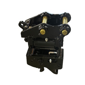 Attache rapide hydraulique inclinable à 180 degrés compatible avec Kubota KX057 <span class=keywords><strong>308</strong></span> Yanmar ViO55 Mini-excavatrice, coupleur inclinable avec double verrouillage - Product Image 2