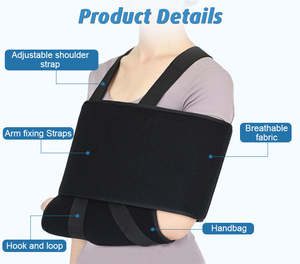 Kadınlar ve erkekler için özel Logo tıbbi yaralanma kol askısı omuz <span class=keywords><strong>Immobilizer</strong></span> - Product Image 2