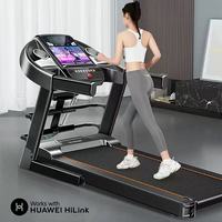 Tapis de marche pliable intelligent avec écran LCD, moteur 2.0HP, inclinaison manuelle, pour usage domestique