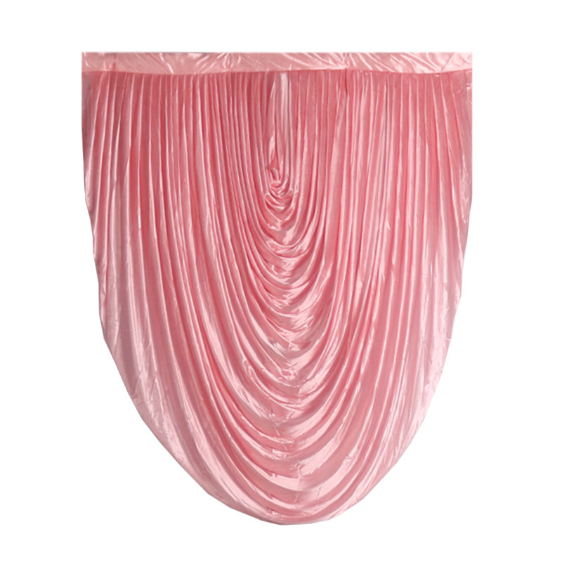 Soie glacée rose