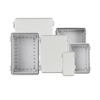 Boîtier de jonction étanche et résistant à la poussière BG Gray 01 ABS/PC, boîte de commutation extérieure scellée, bouton de distribution d'alimentation étanche à la pluie