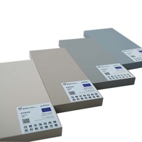 Panneau en PVC mélaminé, double stratification, âme en MDF, design moderne, pour meubles de cuisine