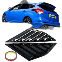 Accessoires extérieurs de couverture de nuances d'évent de Style de sport de carbone pour Ford Focus hayon 2012 2013 2014 2015 2016 2017 2018