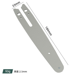 Barra guía para motosierra Yunbei Yb de 12 pulgadas, estándar, de gasolina, pieza de repuesto para bricolaje - Product Image 3