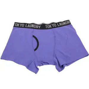 Aproms — caleçon en coton violet pour homme, sous-vêtements respirants à séchage rapide, grande taille, boxer