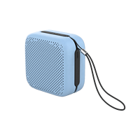 Speaker Mini Anti Air IPX4, Speaker Mini Sistem Audio Efek Suara Panjang 5W Tahan Air Bluetooth dengan Kartu TF AUX untuk Ponsel