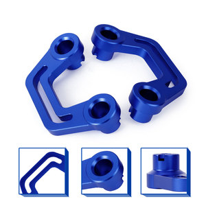 Aluminum Alloy Spotlight <b>Bracket</b> For Jeep Wrangler JL JLU Front Bumper Mount Blue - Product Image 5