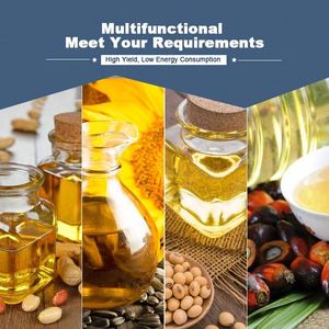 Máy làm dầu mè hướng dương nấu ăn nhỏ để ép/chế biến đậu phộng, đậu tương, lạc, mù tạt, bông, thầu dầu, hạt - Product Image 6