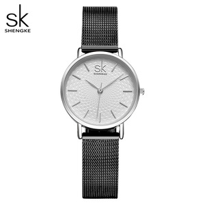 Shengke Sk K0006 Orologio da Donna di Lusso Ultra Sottile con Cinturino in Maglia d'Acciaio Moda Femminile Orologio da Polso al Quarzo per Reloj Mujer - Product Image 4