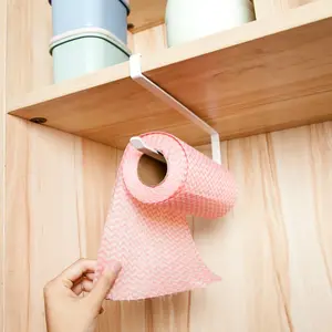 Armário de cozinha de Plástico Rack de Armazenamento de papel tissue suporte de papel