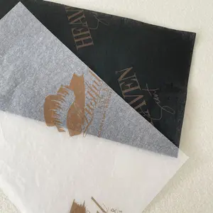 Confezione di carta velina personalizzata per vestiti e scarpe carta da regalo da 17g/mq con Logo stampato