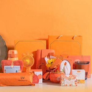 Activités personnalisées Petits cadeaux Réunion annuelle Costume cadeau pour l'anniversaire des employés Pâques Coffret cadeau stylo bleu pour femmes - Product Image 3