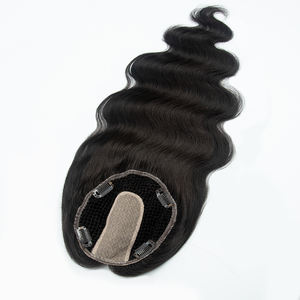 Nuevas Llegadas: Sistema de Cabello de Malla Transpirable con Cabello Virgen Europeo, Topper de Cabello de Malla, Toupee para Mujeres Blancas, en Stock - Product Image 5