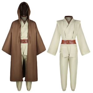 Disfraz de Cosplay de la Película/TV Echo <span class=keywords><strong>JEDI</strong></span> Warrior, Capa de Caballero <span class=keywords><strong>Jedi</strong></span>, Traje de Actuación para Halloween, Unisex para Adultos, Poliéster - Product Image 4