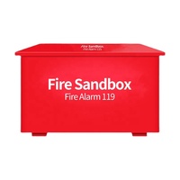 Fabrication d'équipement de lutte contre l'incendie pour l'exportation OEM ODM taille complète équipement de sauvetage boîte de sable d'incendie
