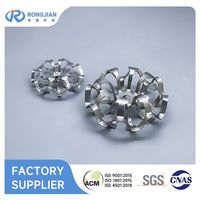 Anneaux de rosette en métal SS304 316L en acier inoxydable 50mm 75 100 RONGJIAN Structure de remplissage de selle de marque pour l'absorption de gaz