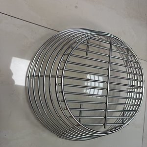 Panier à charbon de bois en acier inoxydable pour barbecue, panier à charbon de bois en vrac, <span class=keywords><strong>accessoires</strong></span> de grillade compatibles avec les grills céramiques Big Green Egg et <span class=keywords><strong>Kamado</strong></span> - Product Image 2