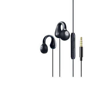 Casque à conduction osseuse filaire, conception non intra-auriculaire, cordon de 1,2 m, interface Type-C/3,5 mm, conception d'attache auriculaire sans douleur, utilisation sur ordinateur de bureau/ordinateur portable - Product Image 1