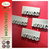 Patch en silicone PVC caoutchouc pour vêtements, effet brillant mat en relief 3D personnalisé, stabilité dimensionnelle, transfert thermique.