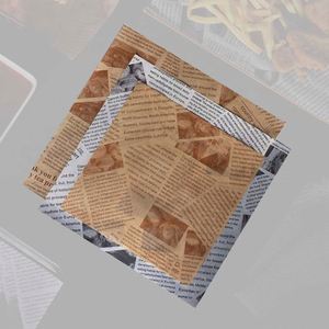 Carta Antigrasso Personalizzata 25X25 per Alimenti, Sacchetti Impermeabili Stampati, Carta per Hamburger con Marchio del Produttore - Product Image 4
