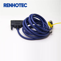 Cable M12 de 4 Pines Macho con Codificación D a DB9 RS485
