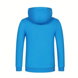 Sweat à capuche zippé personnalisé en Spandex/Polyester pour sublimation 3D, avec logo personnalisé, fermeture éclair, vierge, OEM, polaire printemps - Product Image 6