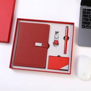 Personalized Paper Business Card Holder and <b>Notebook</b> <b>Set</b>-Business Cultural Creative Gift Corporate Event Gift Box Thanksgiving - Product Image 2