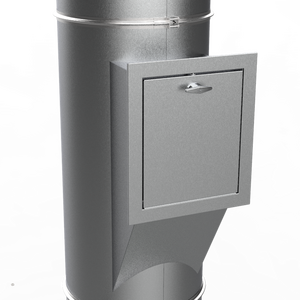 Exportation vers les États-Unis et le Moyen-Orient, trappe à linge en acier inoxydable résistante au feu/trappe à déchets, porte de trappe - Product Image 3