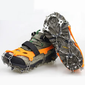 Crampons à neige et à glace de haute qualité, logo personnalisé, crampons antidérapants pour l'escalade en plein air, meilleurs crampons à glace pour bottes - Product Image 4