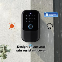 Boîte de rangement intelligente pour clés avec application TTLock, étanche, avec empreinte digitale et mot de passe, pour la gestion de propriétés Airbnb