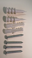 Vis d'expansion spéciale pour cloisons sèches en nylon OEM, vis pour tube d'avion, tube en plastique torsadé, bouchon pour mur rideau, vis autotaraudeuse