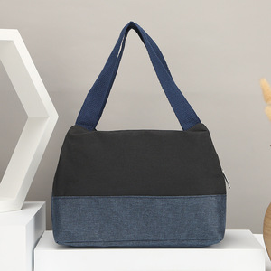 New Multi Purpose Hand Bag Women Large Capacity Canvas Tote Bag Crossbody <b>Lunch</b> Box Carrier Small Bags for Mom - Product Image 4