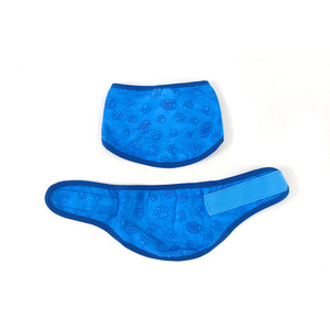Bandeau rafraîchissant pour animaux de compagnie bleu respirant – Accessoire estival pour chien - Product Image 1