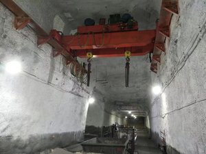 Grúa Puente Minera, Grúa Aérea Subterránea a Prueba de Explosiones para Túnel - Product Image 3
