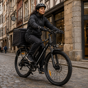 Bicicleta Eléctrica de 27.5 Pulgadas para Reparto, 108 km de Autonomía, Motor de Alta Velocidad, E-MTB de Carga con Opciones de Batería Personalizadas - Product Image 1