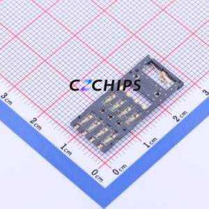 XKSMC-2100-135 SIM Card Connector SMD Connector Smart Card Card Core With Card Detection - Product Image 2