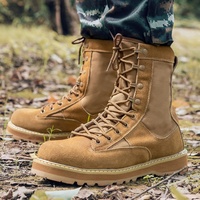 Bottes tactiques pour hommes, chaussures de randonnée, bottes de combat antidérapantes pour le désert, imperméables, durables, bottes de chasse