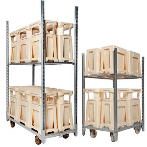 Carrello Danese Multi-Ripiano per Trasporto Piante CC Carrello Portafiori con Ruote dalla Cina - Product Image 3