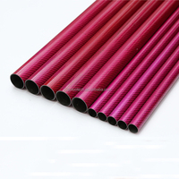 Tube de protection en fibre de carbone forgée, connecteur de tube carré pour perche télescopique alimentée en eau, perche de nettoyage de vitres en fibre de carbone 3K