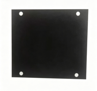 Boîtier électronique en aluminium, boîtier d'instrument personnalisé, aluminium anodisé argenté, boîtiers d'amplificateur de puissance extrudés en aluminium