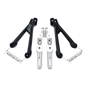 TCMT Repose-pieds arrière de <span class=keywords><strong>moto</strong></span> avec support, compatible <span class=keywords><strong>BMW</strong></span> S1000RR M1000RR 2020-2025, kit repose-pieds passager XF-096 - Product Image 2