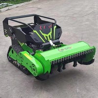 Livraison rapide Tondeuse à gazon hybride CE EPA Diesel Télécommandée, Tondeuse à fléaux agricole robotisée télécommandée