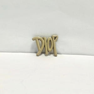 Хит продаж, дизайнерские металлические бусины с плоской задней стороны, 21*17 мм, чехол для телефона, сумки для одежды, украшения, аксессуары, ювелирный чехол для телефона - Product Image 4