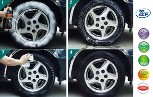 7CF nouveau produit d'entretien des pneus de voiture vente en gros produits automobiles nettoyeur de mousse de pneus - Product Image 6