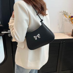 Bolso de Mano Premium con Lazo <span class=keywords><strong>para</strong></span> <span class=keywords><strong>Mujer</strong></span>, Venta al por Mayor de Fábrica, Bolso de Hombro, Bandolera, Bolso de Axila, Bolso de Viaje, Bolso de Almacenamiento - Product Image 1