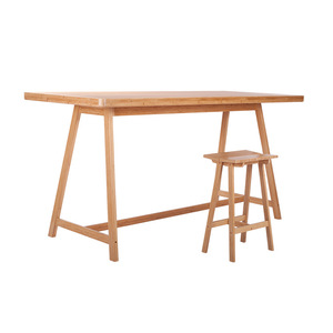 Industrial style <b>bamboo</b> bar <b>stools</b>, modern minimalist bar <b>stools</b>, cafe/bar tables and chairs. - Product Image 1